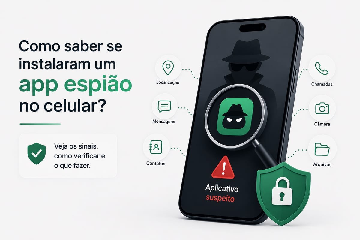 Como saber se instalaram um app espião no celular?