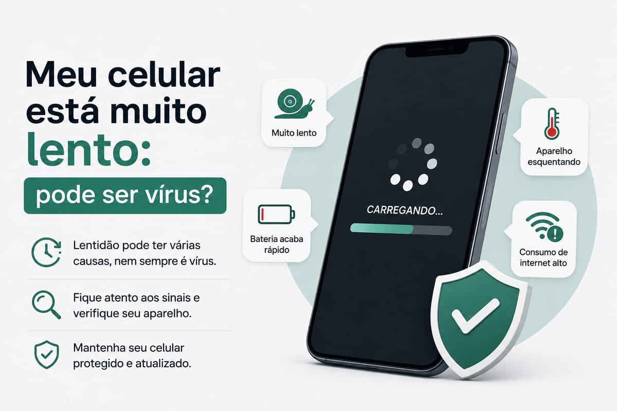 Meu celular está muito lento: pode ser vírus?