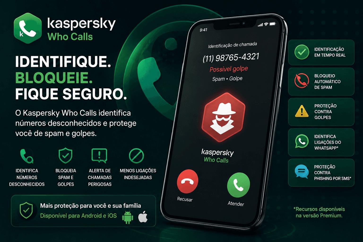 Kaspersky Who Calls: o que é, como funciona e como bloquear chamadas de spam